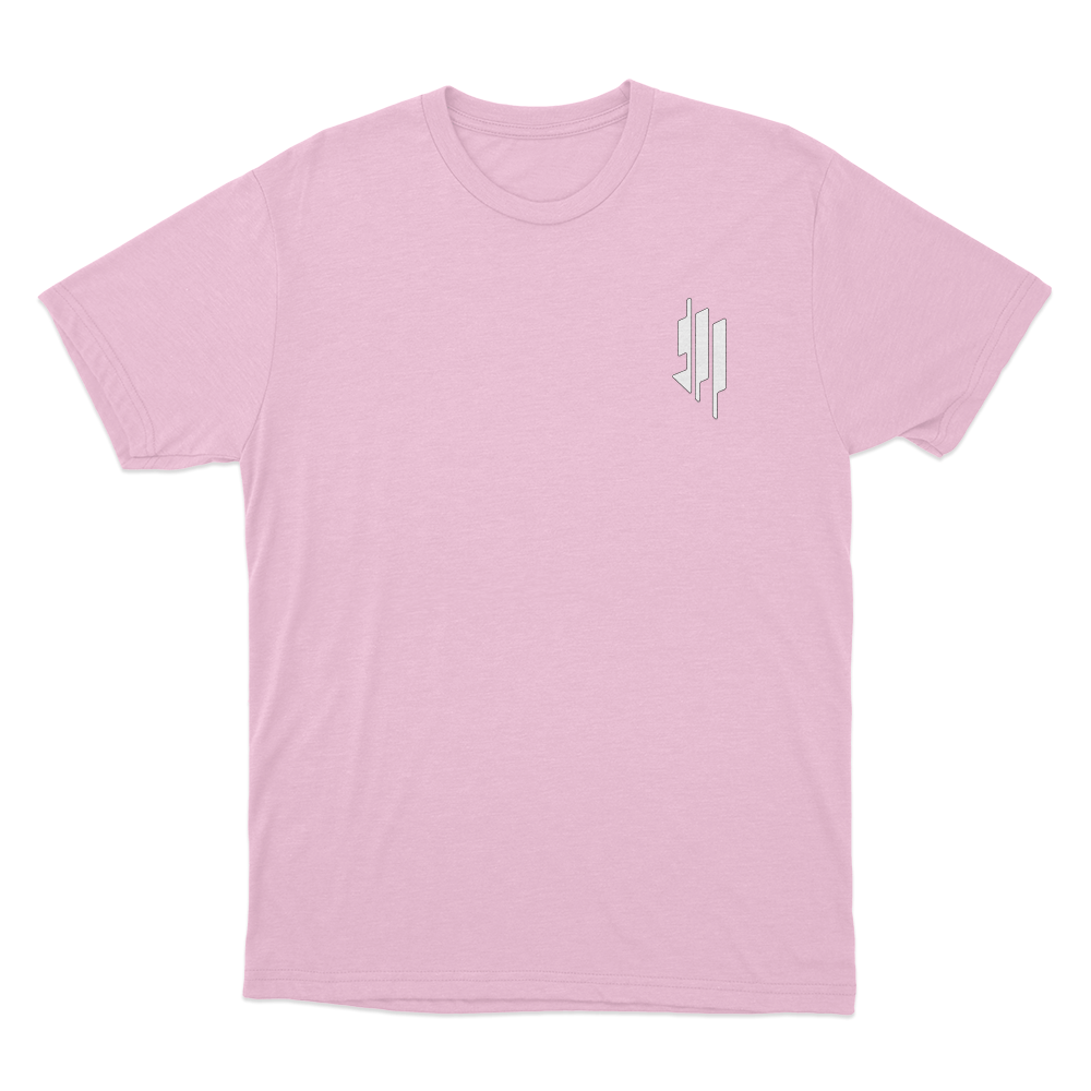 Classic Skrillex Logo Unisex T Shirt Pink Classic Skrillex Logo Unisex T Shirt Pink 1