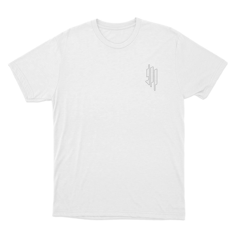 Classic Skrillex Logo Unisex T Shirt White Classic Skrillex Logo Unisex T Shirt White 1