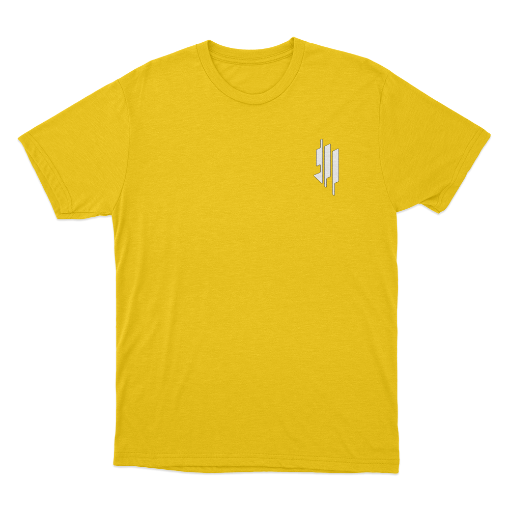 Classic Skrillex Logo Unisex T Shirt Yellow Classic Skrillex Logo Unisex T Shirt Yellow 1