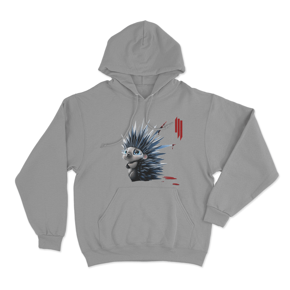Don't Get Too Close Unisex Hoodie Grey Dont Get Too Close Unisex Hoodie Grey