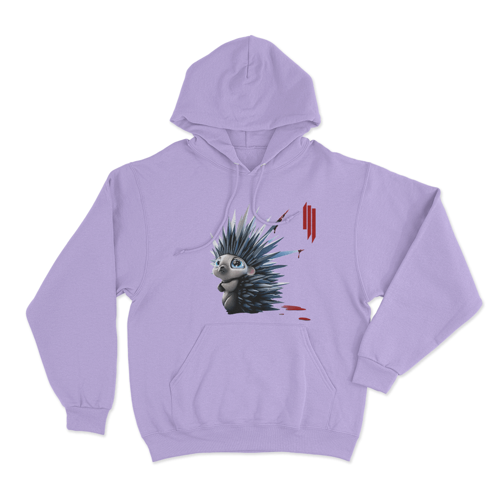 Don't Get Too Close Unisex Hoodie Purple Dont Get Too Close Unisex Hoodie Purple