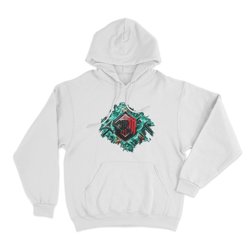 Scary Monsters And Nice Sprites Unisex Hoodie White Scary Monsters And Nice Sprites Unisex Hoodie White