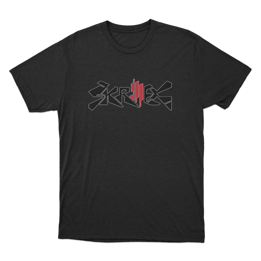Skrillex Logo Unisex T Shirt Black Skrillex Logo Unisex T Shirt Black 1
