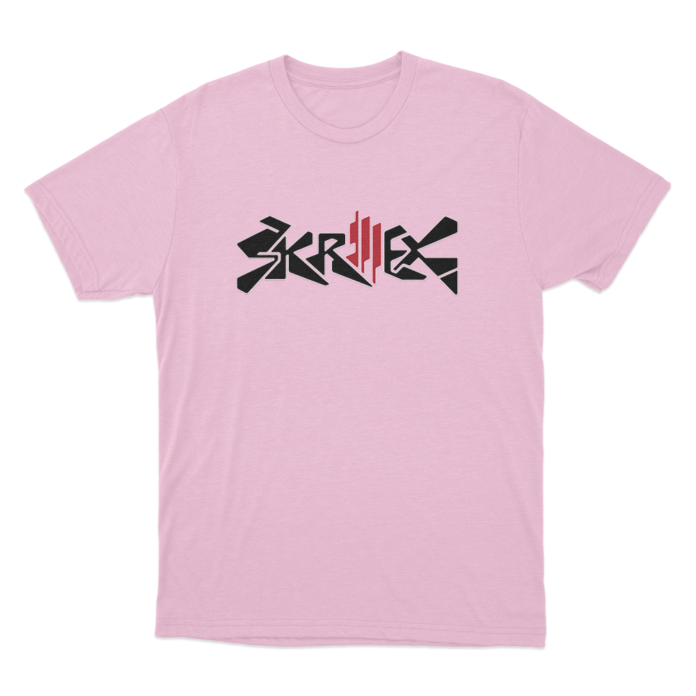 Skrillex Logo Unisex T Shirt Pink Skrillex Logo Unisex T Shirt Pink 1