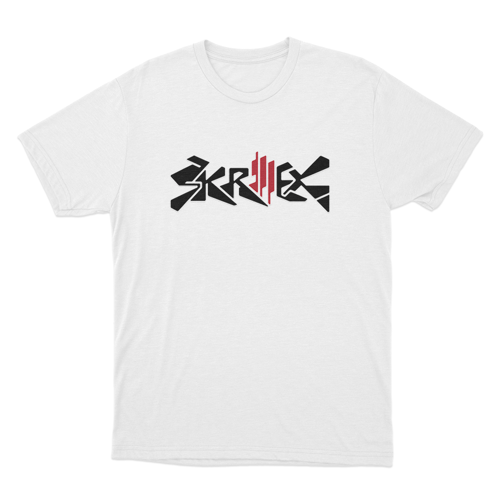 Skrillex Logo Unisex T Shirt White Skrillex Logo Unisex T Shirt White 1