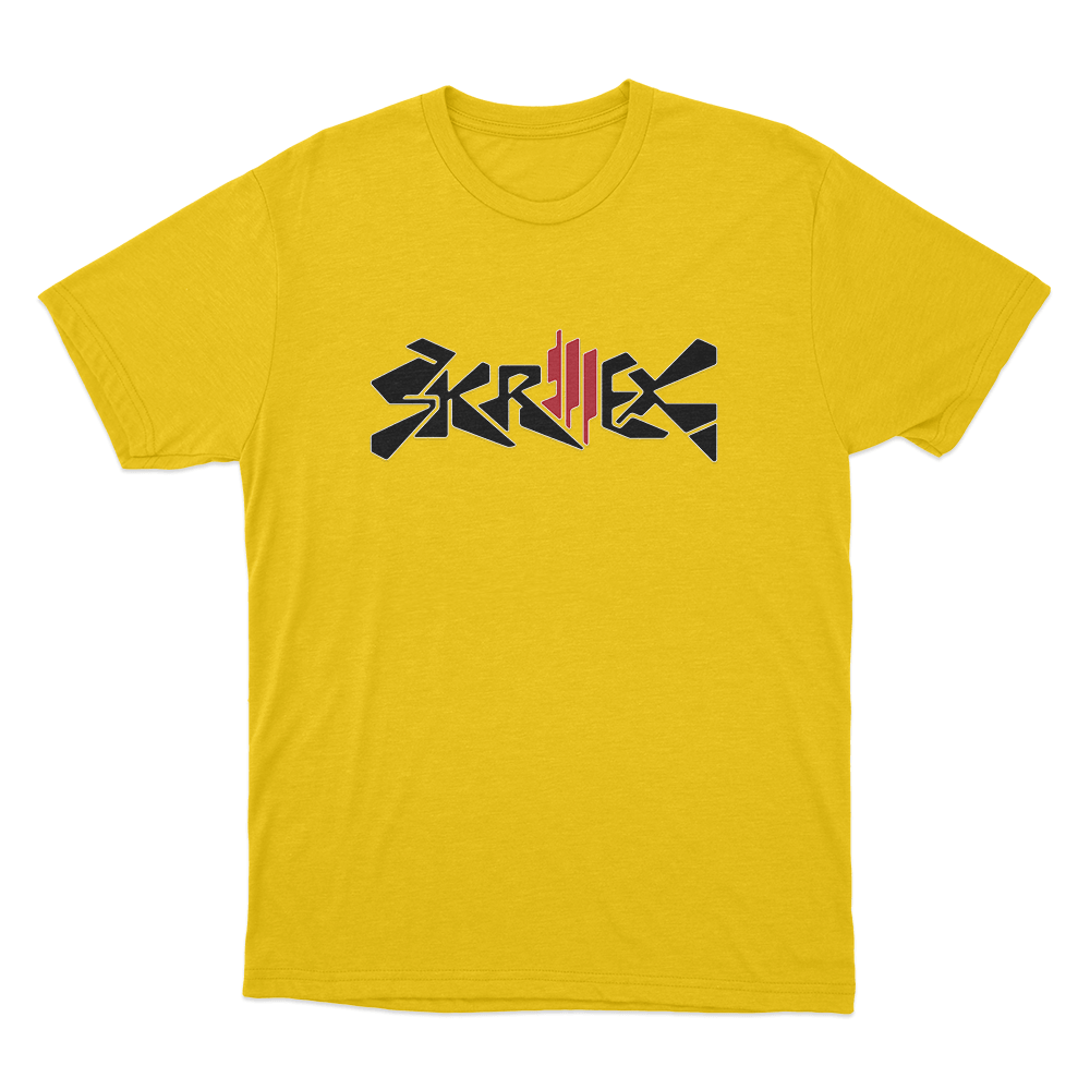 Skrillex Logo Unisex T Shirt Yellow Skrillex Logo Unisex T Shirt Yellow 1