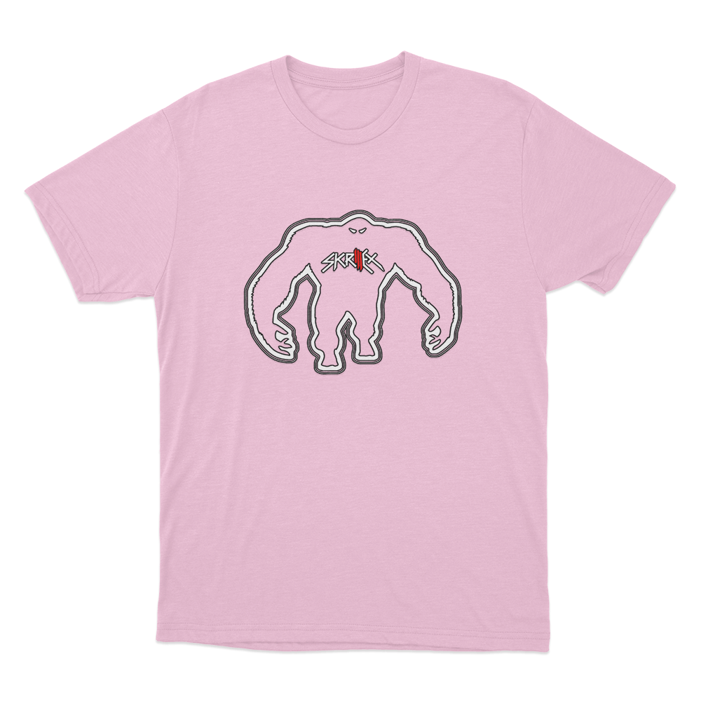 Skrillex Monster Unisex T Shirt Pink Skrillex Monster Unisex T Shirt Pink