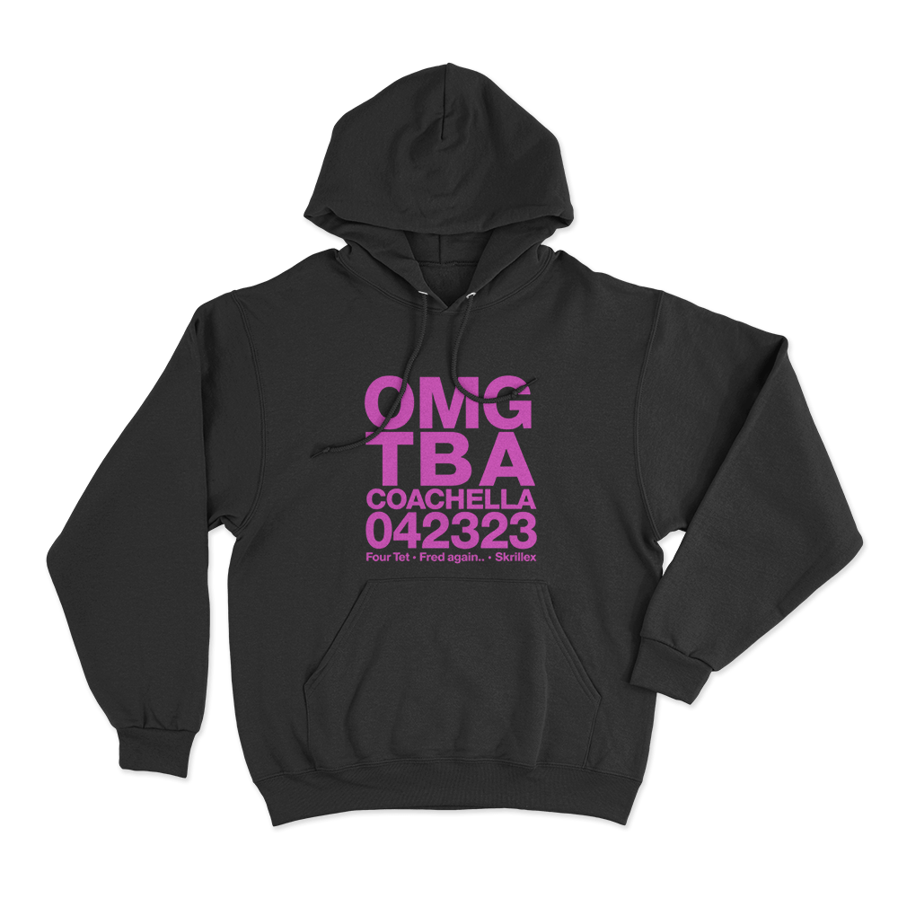 Skrillex OMG ТВА Unisex Hoodie Black Skrillex OMG ТВА Unisex Hoodie Black