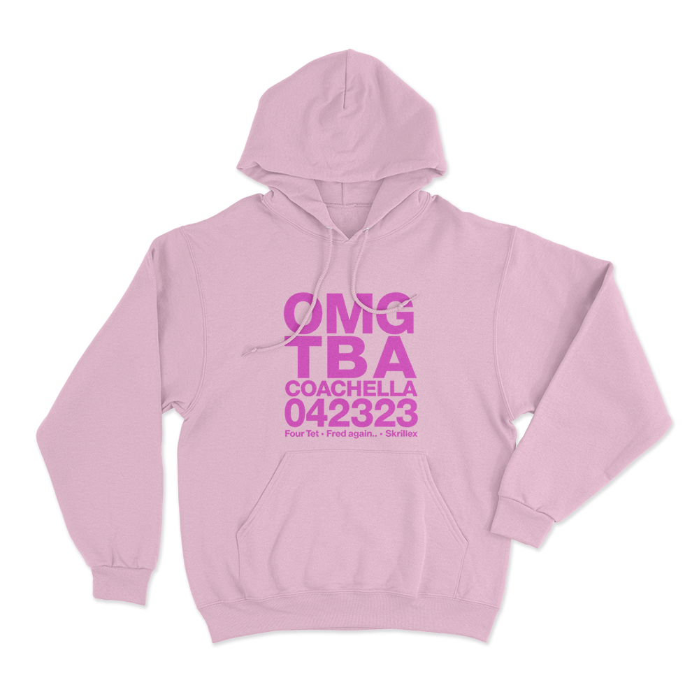 Skrillex OMG ТВА Unisex Hoodie Pink Skrillex OMG ТВА Unisex Hoodie Pink