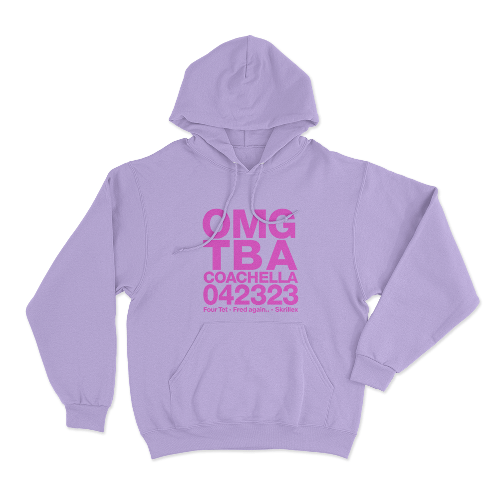 Skrillex OMG ТВА Unisex Hoodie Purple Skrillex OMG ТВА Unisex Hoodie Purple