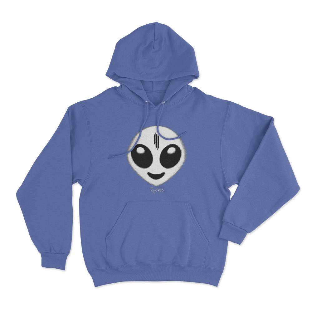 Skrillex Recess Unisex Hoodie Blue Skrillex Recess Unisex Hoodie Blue