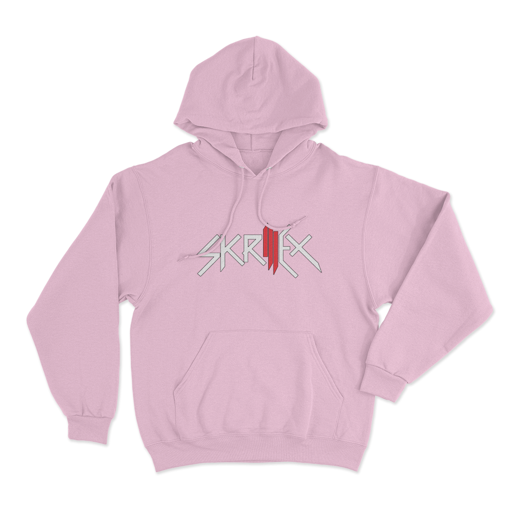 Skrillex Unisex Hoodie Pink Skrillex Unisex Hoodie Pink