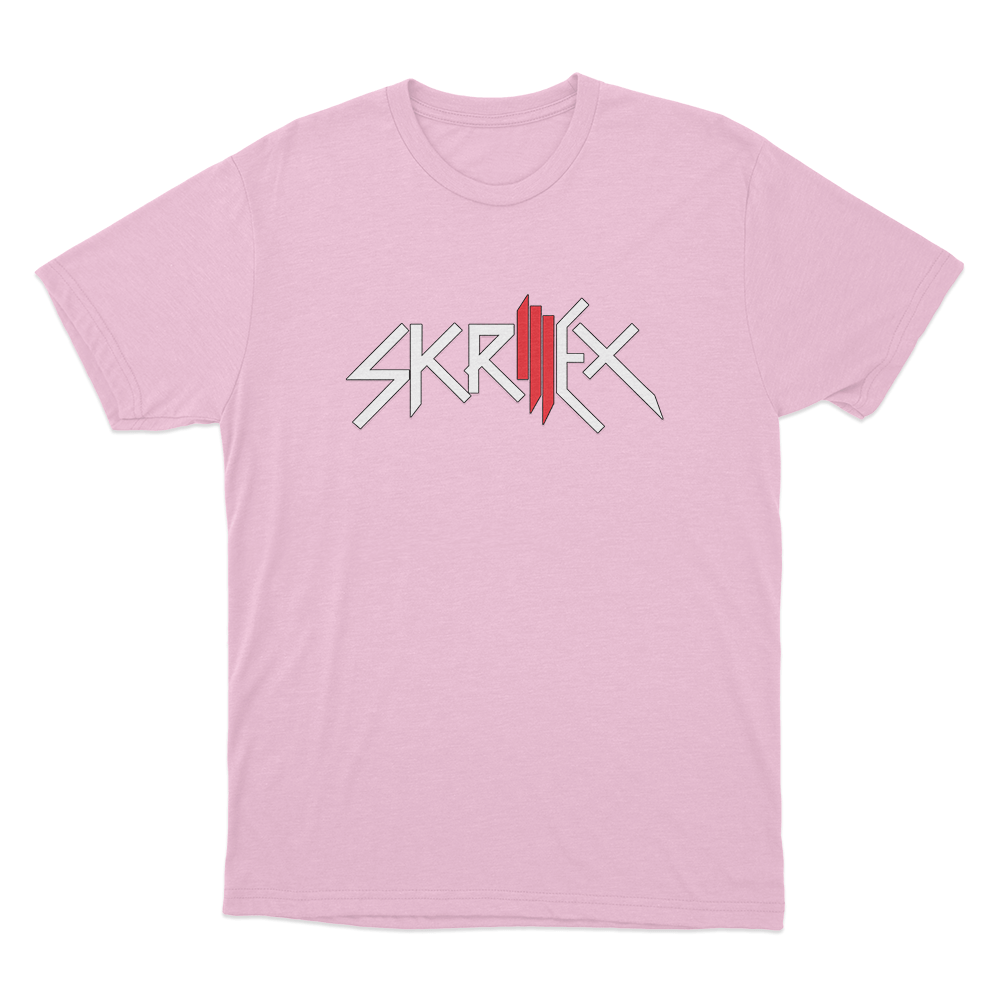 Skrillex Unisex T Shirt Pink Skrillex Unisex T Shirt Pink