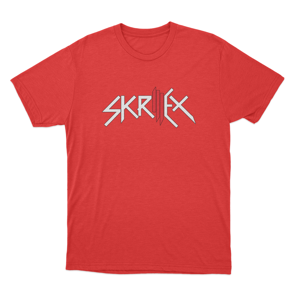 Skrillex Unisex T Shirt Red Skrillex Unisex T Shirt Red
